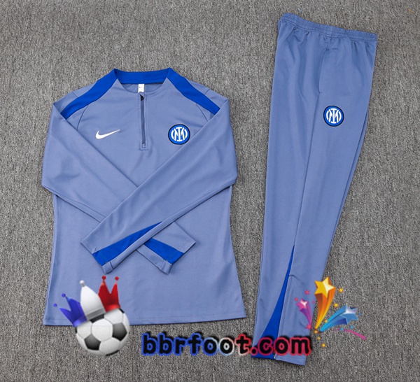 Survetement Foot Inter Milan Gris 2024/2025