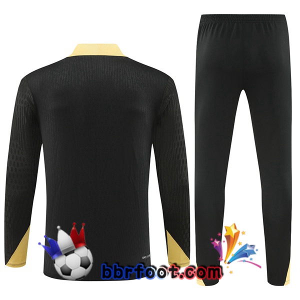 Survetement Foot FC Barcelone Noir 2024/2025