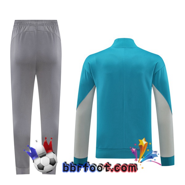 Survetement Foot - Veste Atletico Madrid Bleu 2024/2025