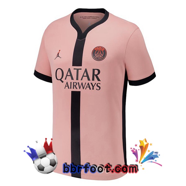 Maillot Foot Paris PSG Third Rose 2024/2025