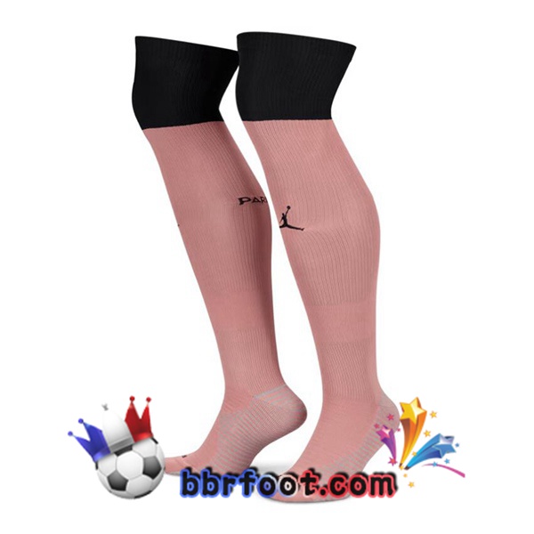 Chaussettes Foot Paris PSG Third Rose 2024/2025