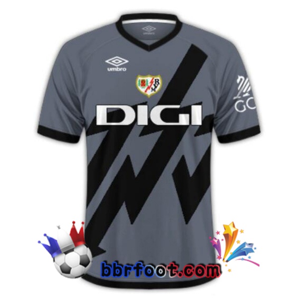 Maillot Foot Rayo Vallecano Third Gris 2024/2025