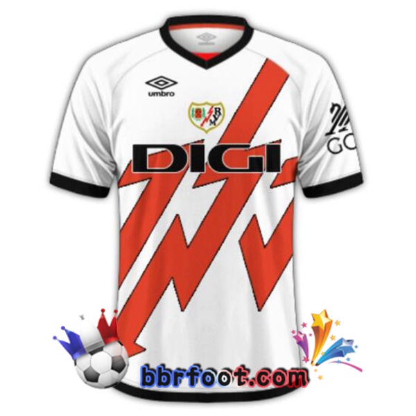 Maillot Foot Rayo Vallecano Domicile Blanc 2024/2025