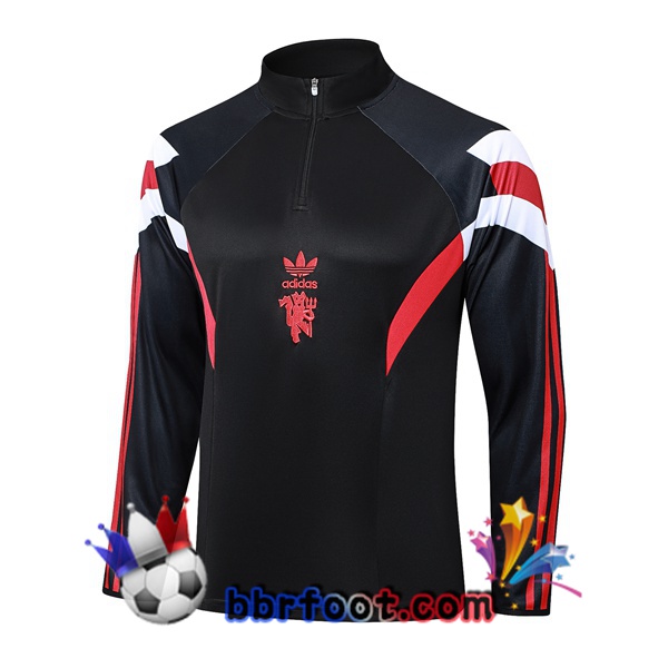 Sweatshirts Homme Manchester United Noir 2024/2025