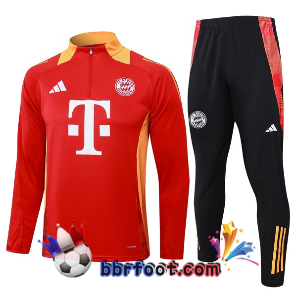 Survetement Foot Bayern Munich Rouge 2024/2025