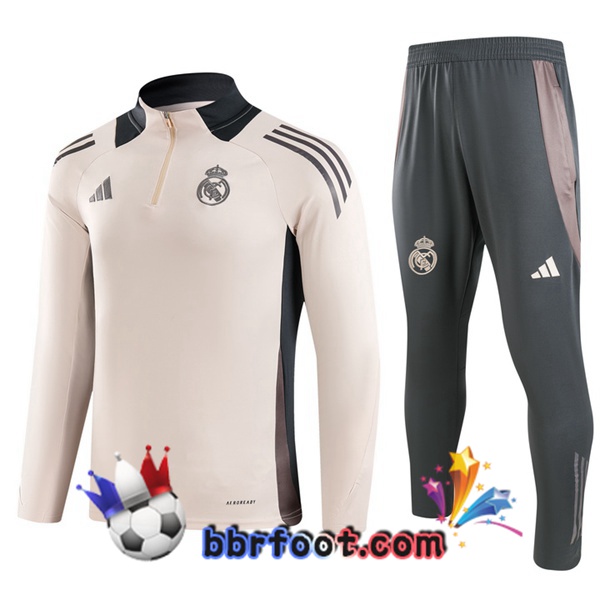 Survetement Foot Real Madrid Jaune 2024/2025