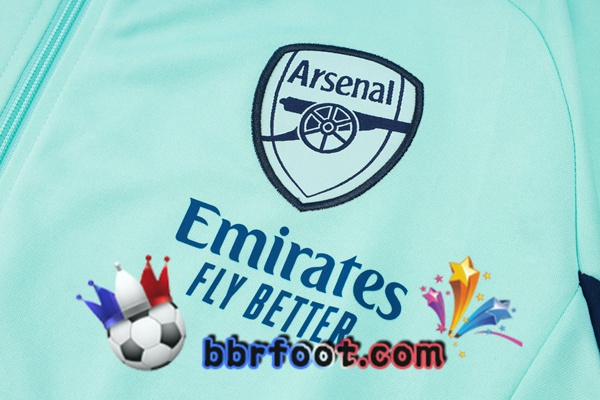 Survetement Foot - Veste Arsenal Vert 2024/2025