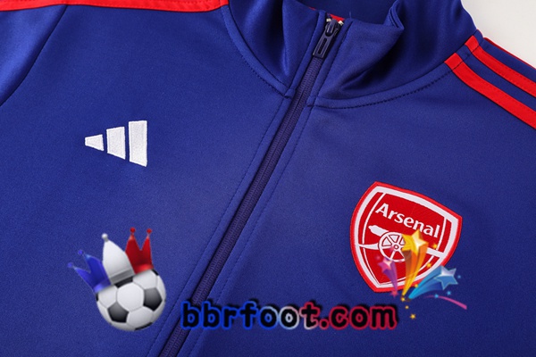 Survetement Foot - Veste Arsenal Bleu 2024/2025