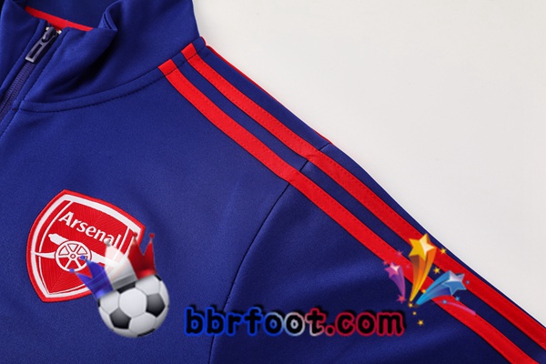 Survetement Foot - Veste Arsenal Bleu 2024/2025