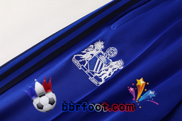Survetement Foot - Veste Manchester United Bleu 2024/2025