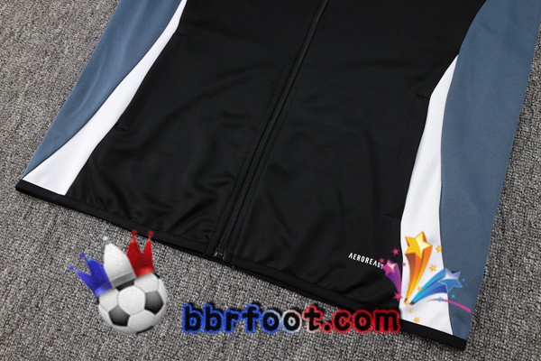 Survetement Foot - Veste Manchester United Noir 2024/2025