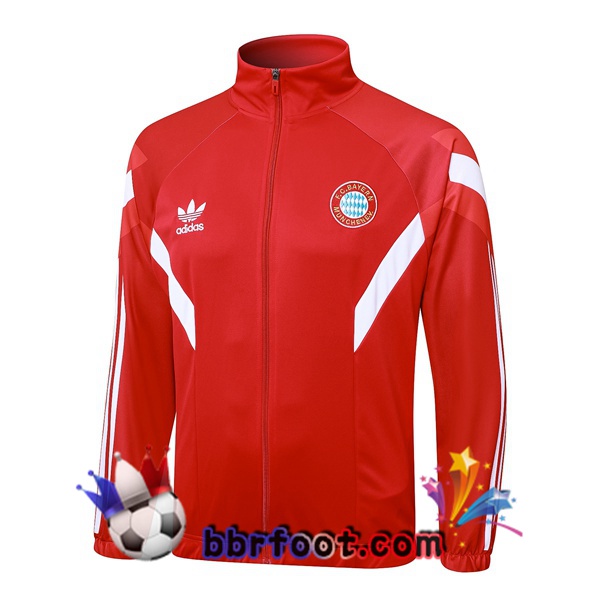 Veste Foot Bayern Munich Rouge 2024/2025
