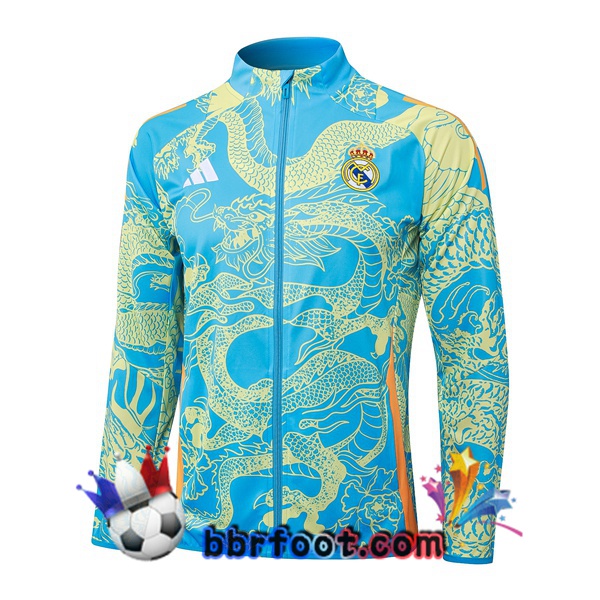 Veste Foot Real Madrid Bleu 2024/2025