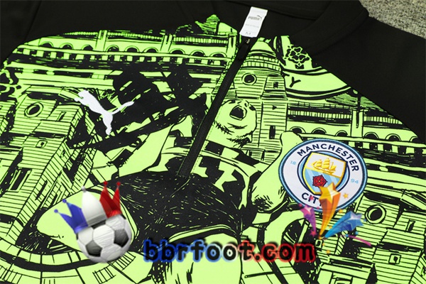 Survetement Foot Manchester City Vert 2024/2025