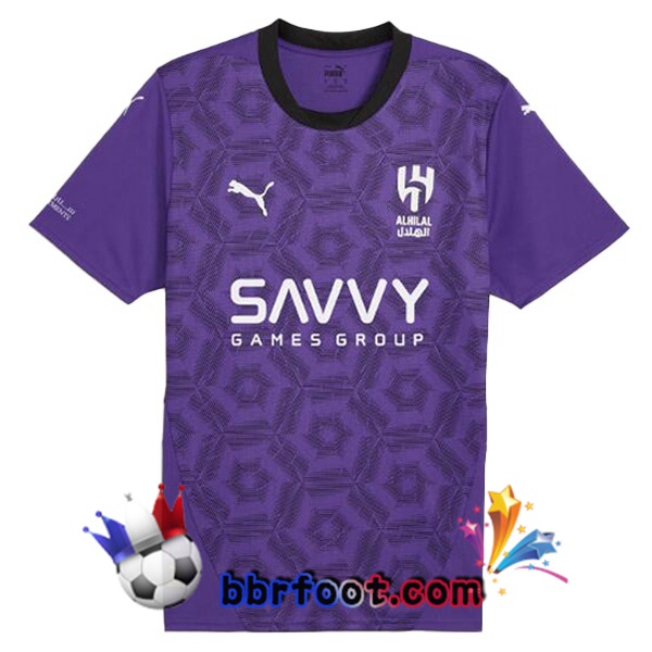 Maillot Foot Al-Hilal FC Third Pourpre 2024/2025