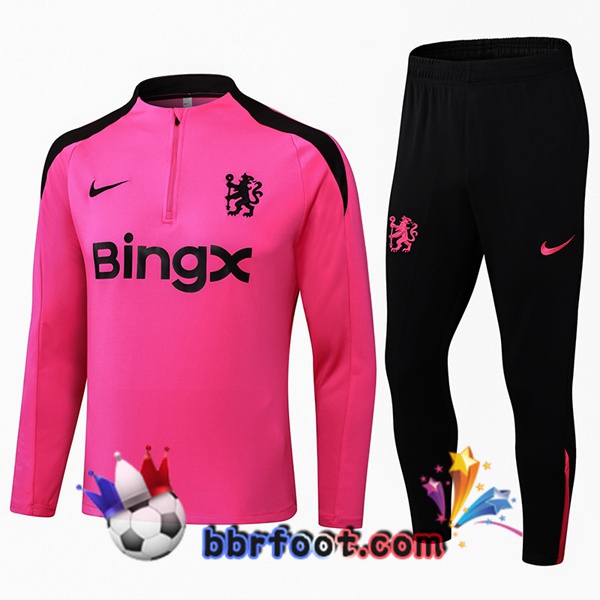 Survetement Foot FC Chelsea Rose 2024/2025