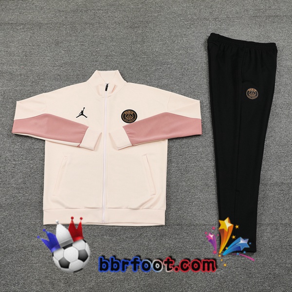 Survetement Foot - Veste Paris PSG Rose 2024/2025