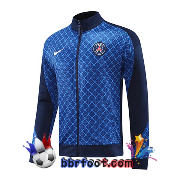 Veste Foot Paris PSG Bleu 2024/2025