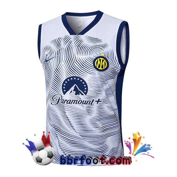 Gilet Foot Inter Milan Blanc 2024/2025