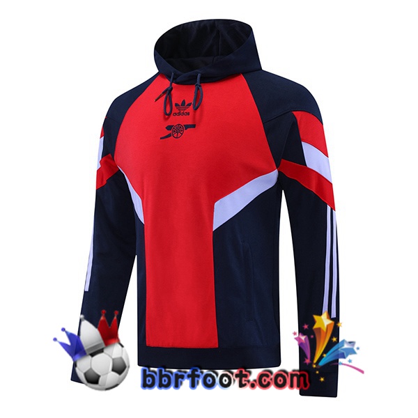 Sweat A Capuche Arsenal Rouge 2024/2025