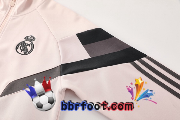 Survetement Foot - Veste Real Madrid Rose 2024/2025