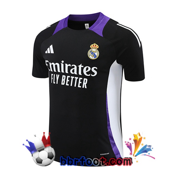 Training T-Shirts Real Madrid Noir 2024/2025 Training T-Shirts Real Madrid Noir 2024/2025