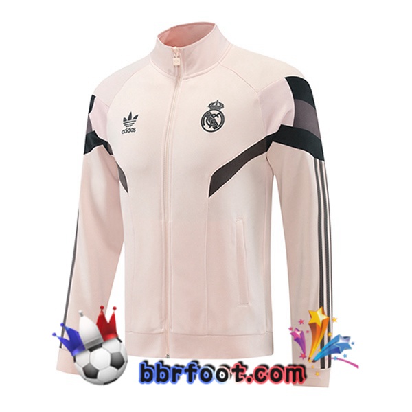 Veste Foot Real Madrid Rose 2024/2025