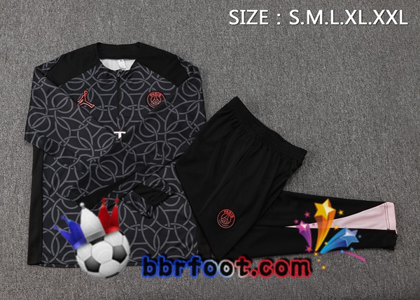 Survetement Foot JORDAN Paris PSG Noir 2024/2025