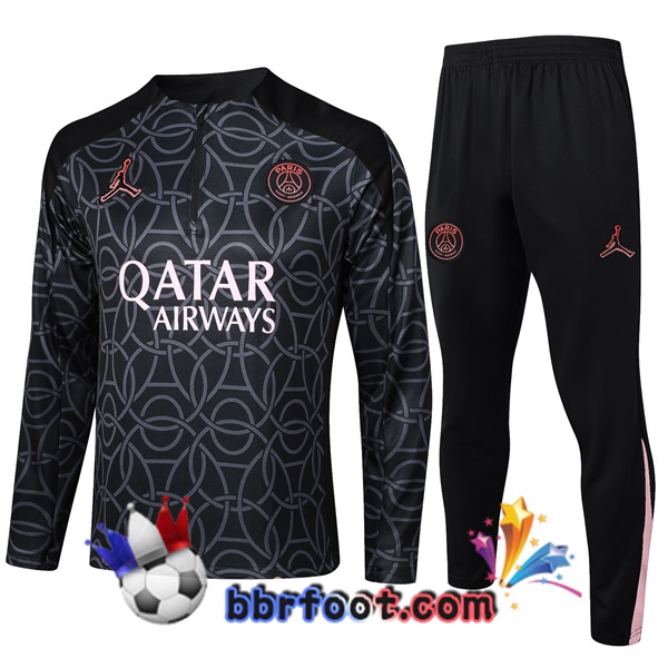 Survetement Foot JORDAN Paris PSG Noir 2024/2025