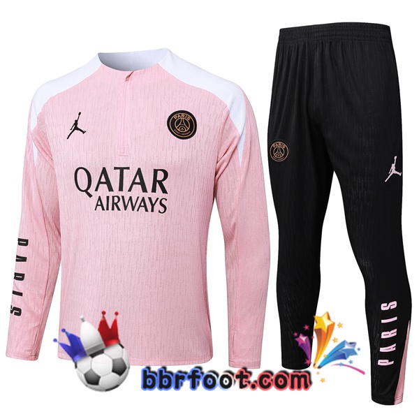 Survetement Foot JORDAN Paris PSG Rose 2024/2025