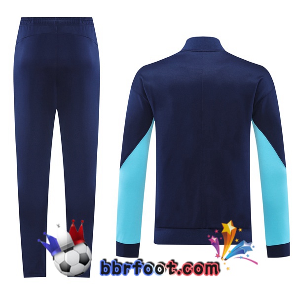 Survetement Foot - Veste FC Chelsea Bleu Royal 2024/2025