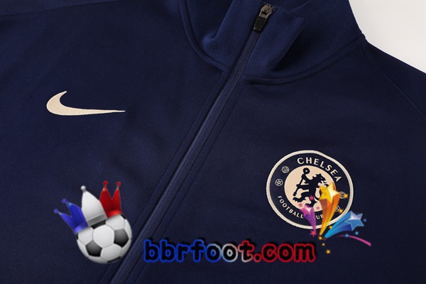 Survetement Foot - Veste FC Chelsea Bleu Royal 2024/2025