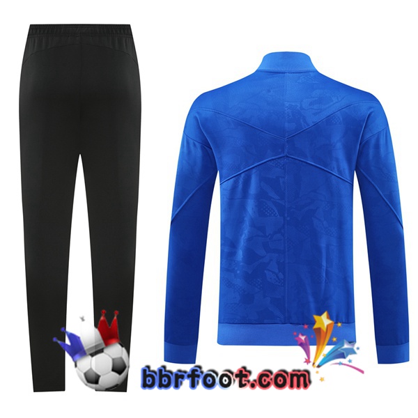 Survetement Foot - Veste FC Barcelone Bleu 2024/2025