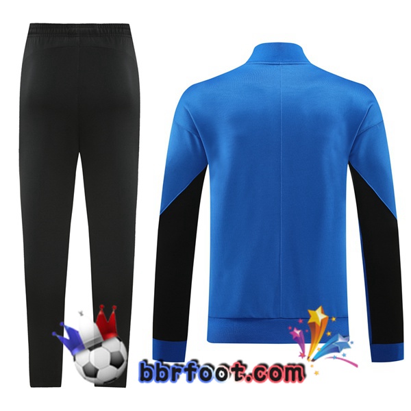 Survetement Foot - Veste FC Barcelone Bleu 2024/2025