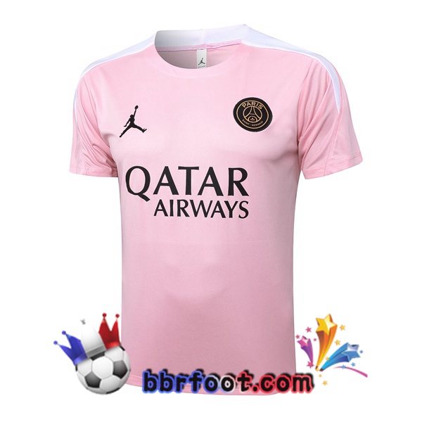Training T-Shirts Paris PSG Rose 2024/2025
