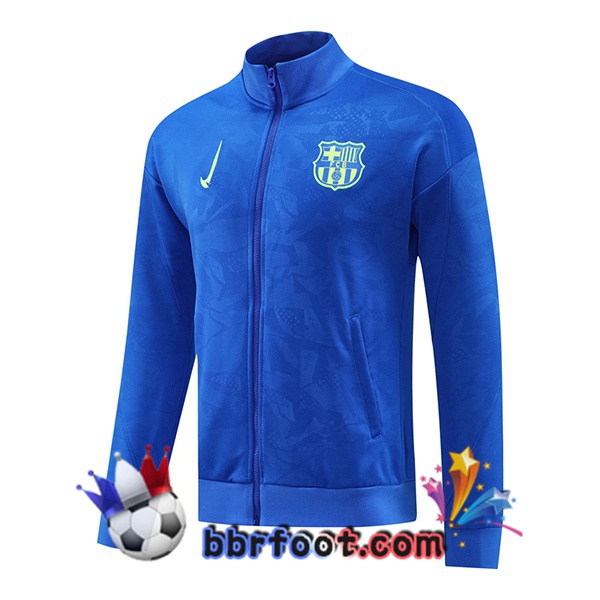 Veste Foot FC Barcelone Bleu 2024/2025