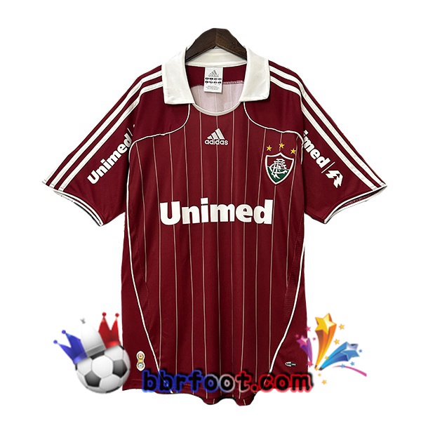 Maillot Foot Fluminense Retro Third Rouge 2007-2008