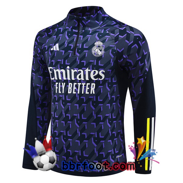Sweatshirts Homme Real Madrid Bleu Royal 2024/2025