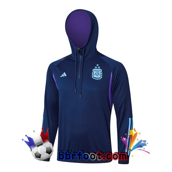 Sweat A Capuche Argentine Bleu Royal 2024/2025