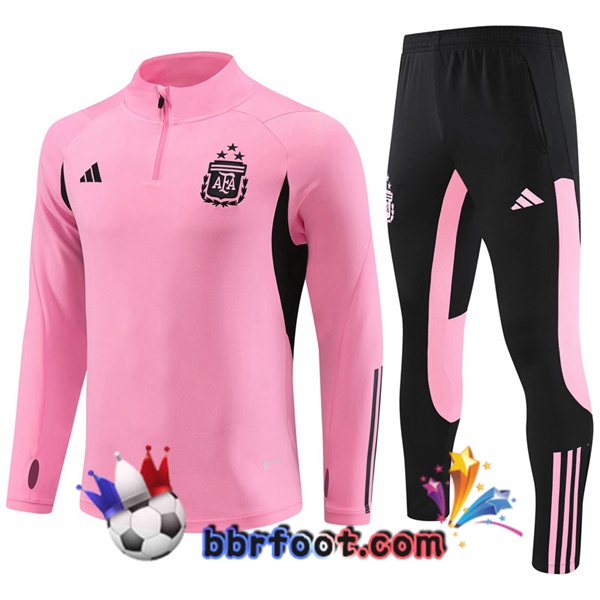 Survetement Foot Argentine Rose 2024/2025