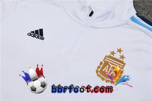 Survetement Foot Argentine Blanc 2024/2025