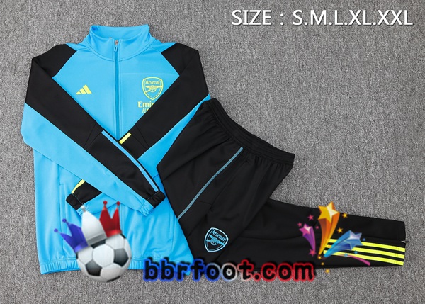 Survetement Foot - Veste Arsenal Bleu 2024/2025