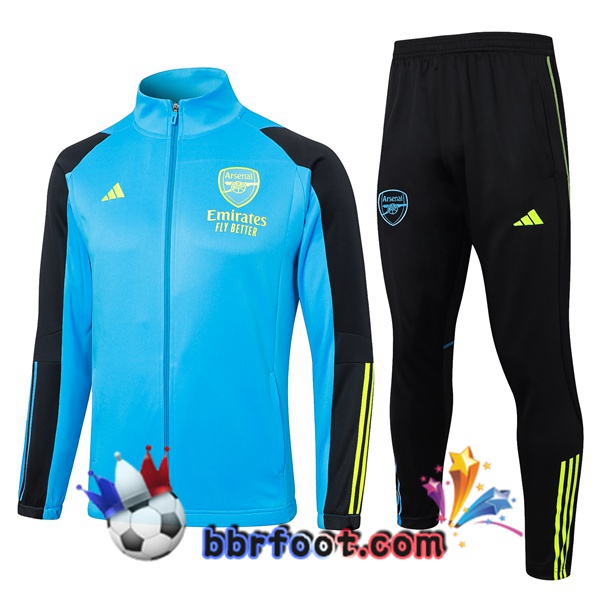 Survetement Foot - Veste Arsenal Bleu 2024/2025