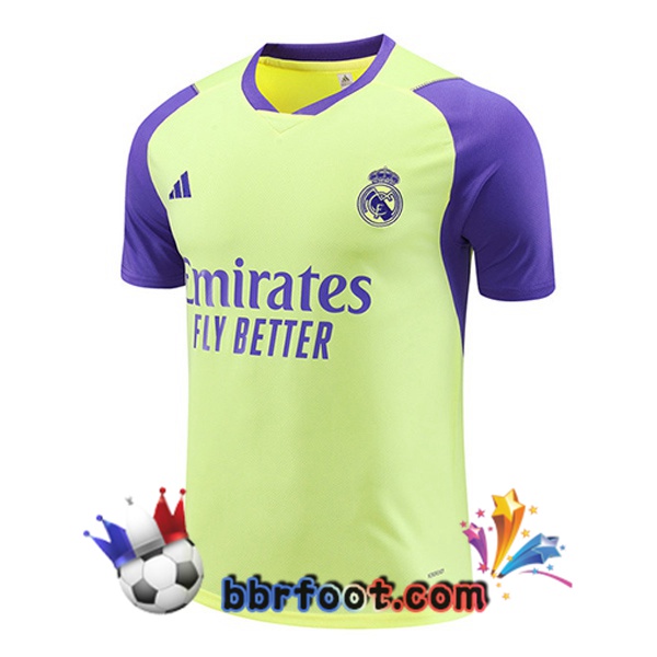Training T-Shirts Real Madrid Jaune 2024/2025