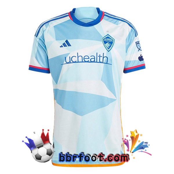Maillot Foot Colorado Rapids Exterieur Bleu Blanc 2024/2025