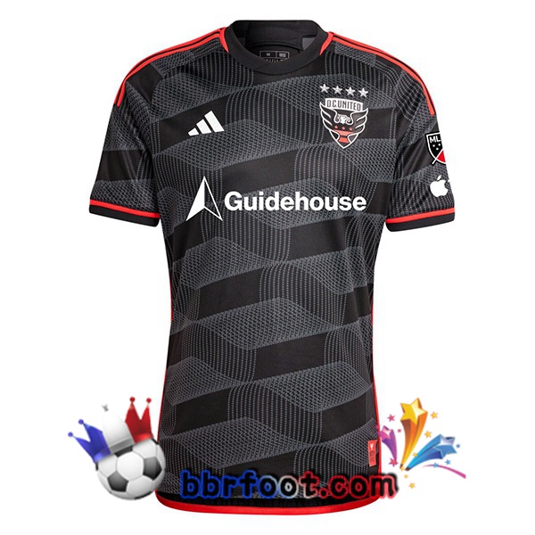 Maillot Foot D.C United Domicile Noir 2024/2025