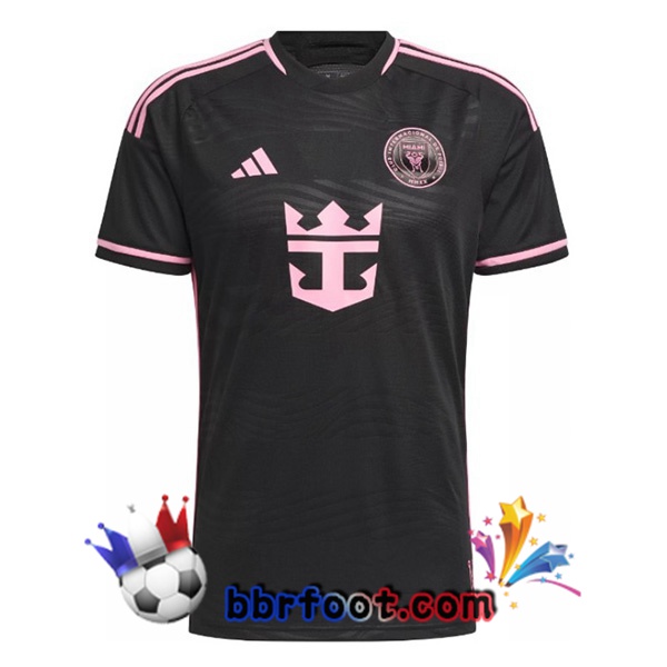 Maillot Foot Inter Miami CF Exterieur Noir 2024/2025