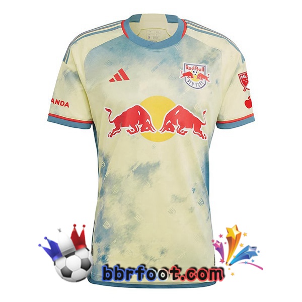 Maillot Foot New York Red Bulls Domicile Jaune 2024/2025
