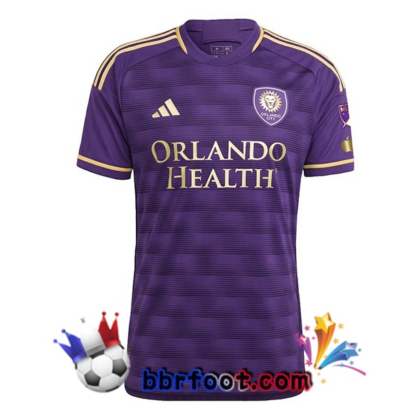 Maillot Foot Orlando City SC Domicile Pourpre 2024/2025