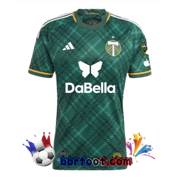 Maillot Foot Portland Timbers Domicile Vert 2024/2025